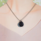 エルメス HERMES カルーゼル H077325 ネックレス メタル バッファローホーン ブラック ブルー シルバー レディース メンズ【中古】【SAランク】