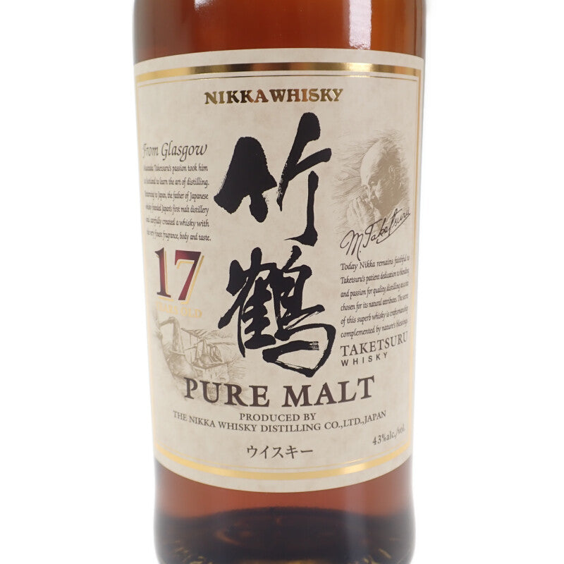 NIKKA NIKKA 竹鶴17年 酒精 純麥威士忌 700ml 男士【中古】【S級】