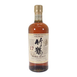 NIKKA ニッカ 竹鶴17年 ピュアモルト お酒 アルコール 700ml 43% ウイスキー【中古】【Sランク】