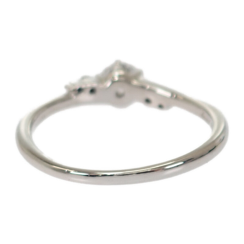 Pt900 デザインジュエリー リング Pt900プラチナ 11号 ダイヤモンド レディース【中古】【Aランク】