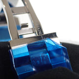 ティファニー TIFFANY&Co. CT60 3ハンド 34668299 腕時計 ステンレススチール 自動巻き ブルー文字盤 メンズ【中古】【Aランク】