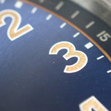 ティファニー TIFFANY&Co. CT60 3ハンド 34668299 腕時計 ステンレススチール 自動巻き ブルー文字盤 メンズ【中古】【Aランク】