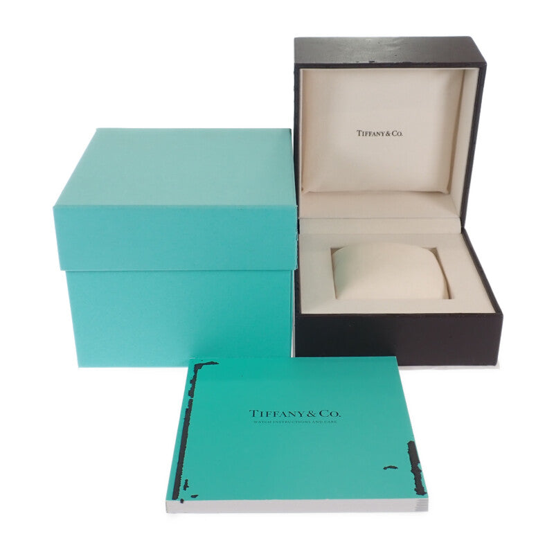 ティファニー TIFFANY&Co. CT60 3ハンド 34668299 腕時計 ステンレススチール 自動巻き ブルー文字盤 メンズ【中古】【Aランク】