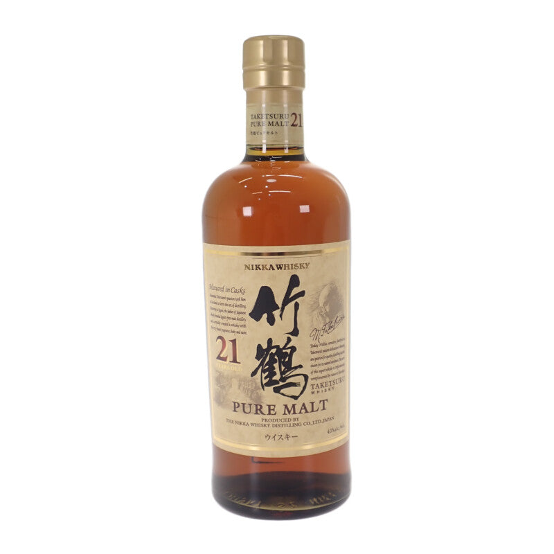 NIKKA ニッカ 竹鶴21年 ピュアモルト お酒 アルコール 700ml 43% ウイスキー【中古】【Sランク】 NIKKA ニッカ 竹鶴21年 ピュアモルト お酒 アルコール 700ml 43
