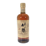 NIKKA ニッカ 竹鶴21年 ピュアモルト お酒 アルコール 700ml 43% ウイスキー【中古】【Sランク】