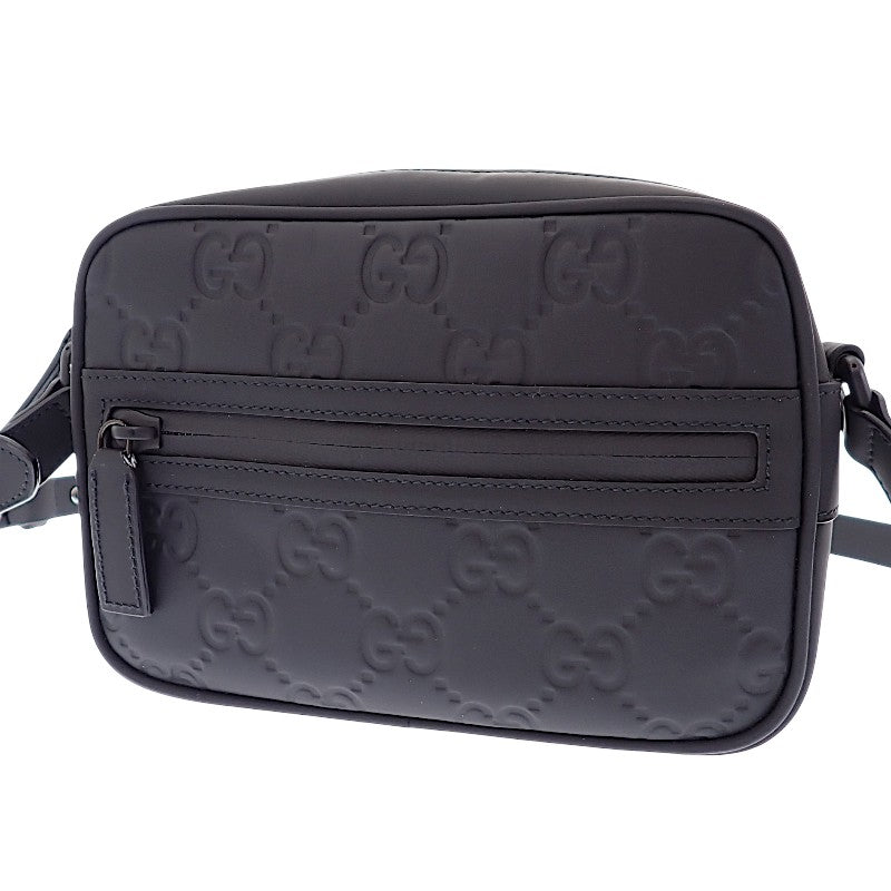 グッチ GGラバーエフェクトミニショルダーバッグ ショルダーバッグ ラバー 771321 グリーン レディース GUCCI  中古 GUCCI（グッチ） GGラバーエフェクトミニショルダーバッグ ショルダー