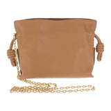 ロエベ LOEWE フラメンコクラッチ ナノ A411FC6X01 2WAYバッグ ショルダーバッグ カーフ ウォームデザート レディース【中古】【Aランク】