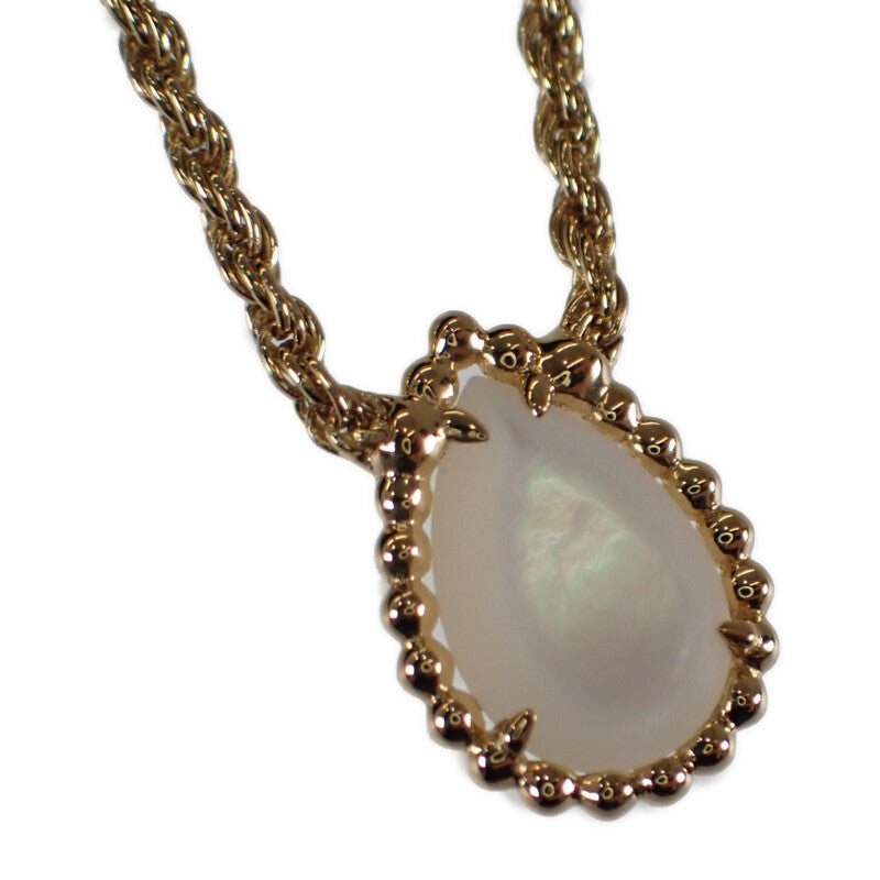 ブシュロン Boucheron セルパンボエム エクストラスモール JPN00626 ネックレス K18イエローゴールド マザーオブパール ダイヤモンド レディース【中古】【Aランク】