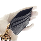 ルイヴィトン LOUIS VUITTON ポルトカルト LVチャーム M82132 カードケース モノグラムアンプラント ノワール メンズ【中古】【Sランク】