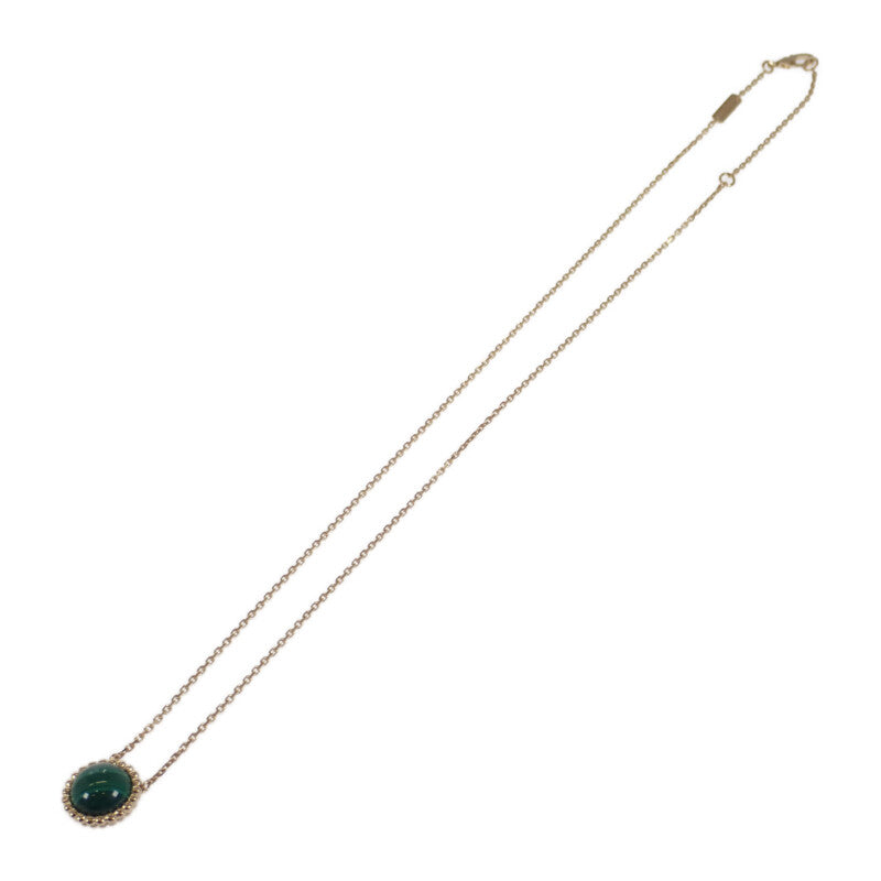 ヴァンクリーフ&アーペル Van Cleef & Arpels ペルレ クルール ペンダント VCARP4DM00 ネックレス K18イエローゴールド マラカイト レディース【中古】【Aランク】
