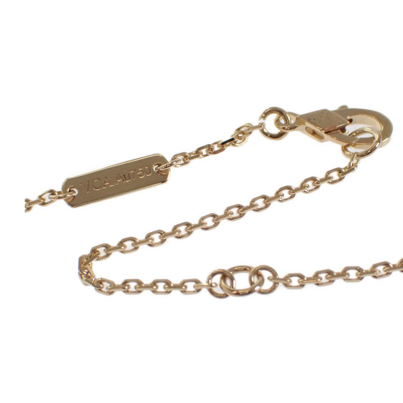 ヴァンクリーフ&アーペル Van Cleef & Arpels ペルレ クルール ペンダント VCARP4DM00 ネックレス K18イエローゴールド マラカイト レディース【中古】【Aランク】
