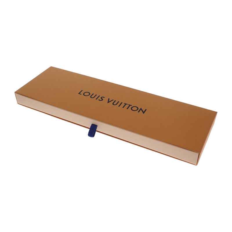 ルイヴィトン LOUIS VUITTON モノグラム・グラディエント M78765 ネクタイ シルク ネイビー メンズ【中古】【Aランク】