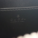 グッチ GUCCI GGマーモント スモール 447632_DTDHV_1000 ショルダーバッグ レザー ブラック ブラック金具 レディース【中古】【Aランク】