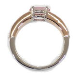 【中古】 デザインジュエリー ピンクサファイヤ リング K18ゴールド Pt900プラチナ 12号 ピンクサファイヤ ダイヤモンド レディース【Aランク】