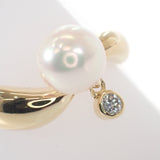 ミキモト MIKIMOTO アコヤ真珠 11号 リング K18イエローゴールド ダイヤモンド パール レディース【中古】【Aランク】