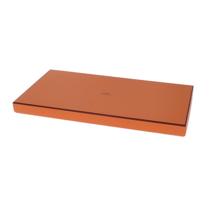 エルメス HERMES Hサマーブロック マフラー カシミヤ ブルー メンズ【中古】【Aランク】