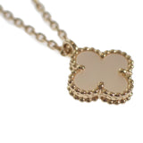 ヴァンクリーフ&アーペル Van Cleef & Arpels スウィートアルハンブラ VCARF69100 ネックレス K18イエローゴールド マザーオブパール レディース【中古】【Aランク】
