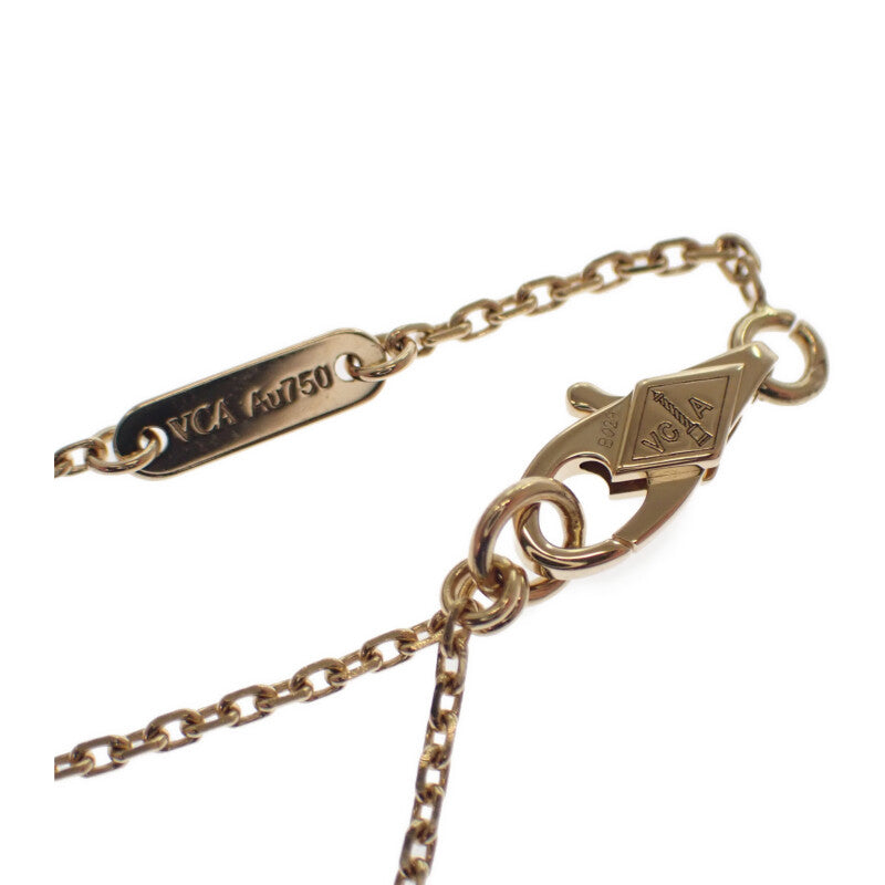 ヴァンクリーフ&アーペル Van Cleef & Arpels スウィートアルハンブラ VCARF69100 ネックレス K18イエローゴールド マザーオブパール レディース【中古】【Aランク】