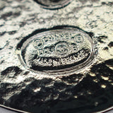 シャネル CHANEL デニム ココマーク サークル D24B刻印 ABE356B18079NTZ10 ピアス メタル シルバー ブルー レディース【中古】【Aランク】