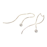 タサキ TASAKI 淡水真珠イヤリング ピアス EC-3679-18KYG ピアス K18イエローゴールド パール レディース【中古】【Aランク】