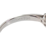 デザインジュエリー エメラルドカット 指輪 12号 リング Pt900プラチナ ダイヤモンド レディース【中古】【Aランク】