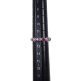 【中古】 デザインジュエリー リング K18ホワイトゴールド ダイヤモンド ルビー 12号 レディース【Aランク】