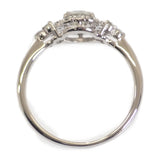 【Aランク】 デザインジュエリー 指輪 リング Pt900プラチナ ダイヤモンド ダイヤモンド 11号 レディース【ISEYA】