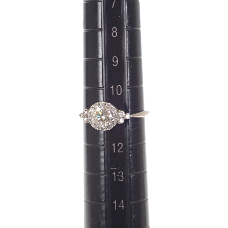 設計珠寶 戒指 鉑金900 鑽石 鑽石 11號 女士【中古】【A級品】