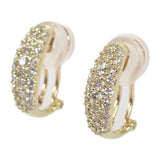 【中古】 デザインジュエリー イヤリング ピアス K18イエローゴールド ダイヤモンド レディース【Aランク】