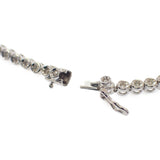 デザインジュエリー テニス ペンダント ネックレス K18ホワイトゴールド ダイヤモンド メンズ レディース【中古】【Aランク】