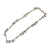 デザイン ジュエリー ブレスレット K18ホワイトゴールド ダイヤモンド レディース【中古】【Aランク】