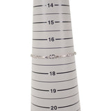 デザイン ジュエリー ハート ブレスレット K18ホワイトゴールド ダイヤモンド レディース【中古】【Aランク】