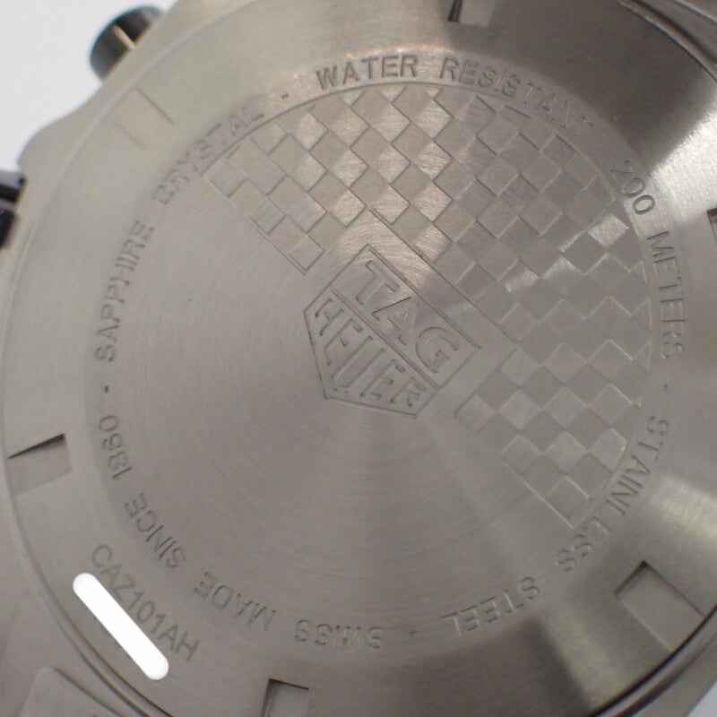 タグホイヤー TAG HEUER フォーミュラ1 クロノグラフ CAZ101AH.BA0842 腕時計 ステンレススチール クオーツ グレー文字盤 メンズ【中古】【Aランク】
