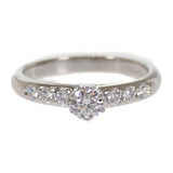 ミキモト MIKIMOTO 10号 DGR-1196R リング Pt950プラチナ ダイヤモンド レディース【中古】【Aランク】