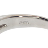【中古】 デザイン ジュエリー リング Pt900プラチナ 12号 ダイヤモンド パライバトルマリン レディース【Aランク】