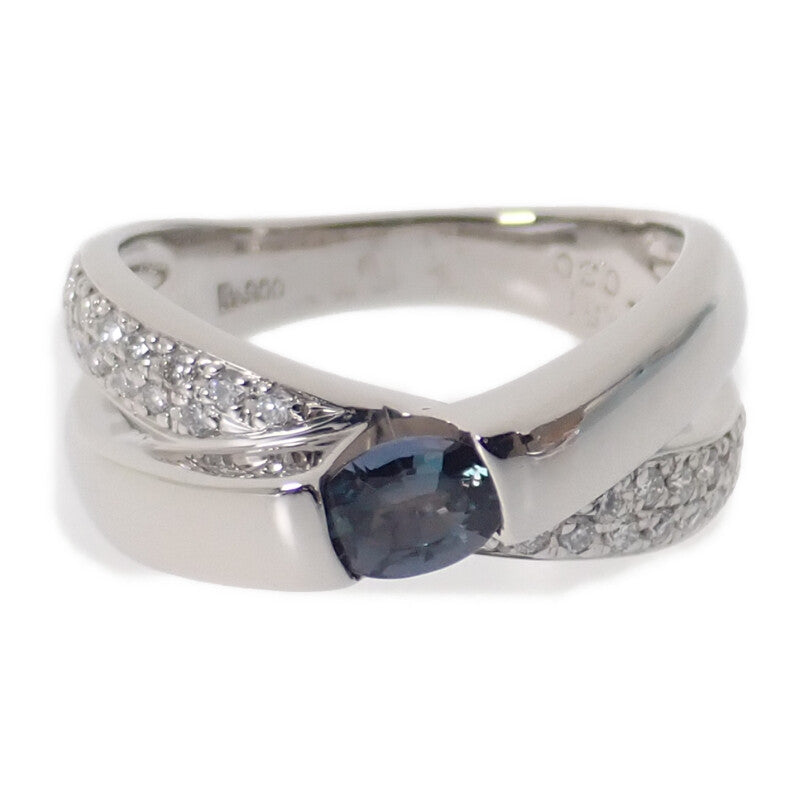 中古】 デザイン ジュエリー リング Pt900プラチナ 16.5号  