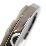 【中古】 デザインジュエリー カメオ ペンダントトップ K18ホワイトゴールド ブラック ホワイト オニキス 天然シェル レディース【Aランク】