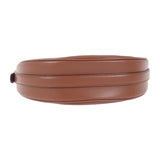 プラダ PRADA アーケスモールレザー ショルダー 2WAYバッグ ハンドバッグ レザー コニャック ゴールド金具 レディース【中古】【SAランク】