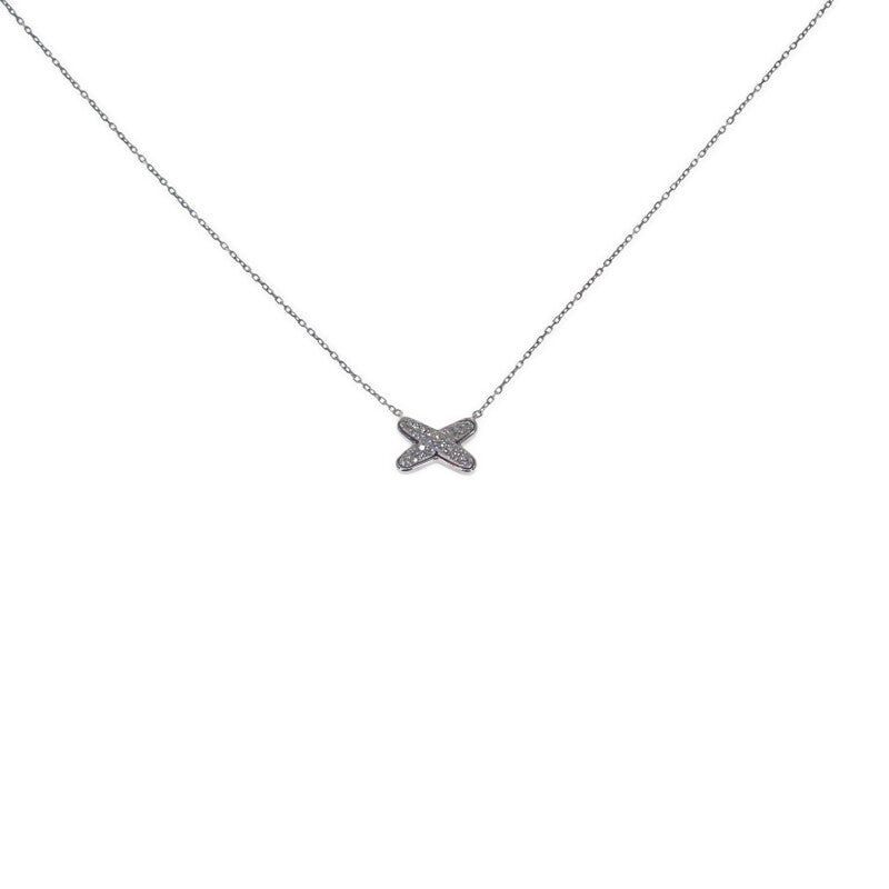 ショーメ Chaumet ジュ ドゥ リアン 83219 ネックレス K18ホワイトゴールド ダイヤモンド レディース【中古】【Aランク】