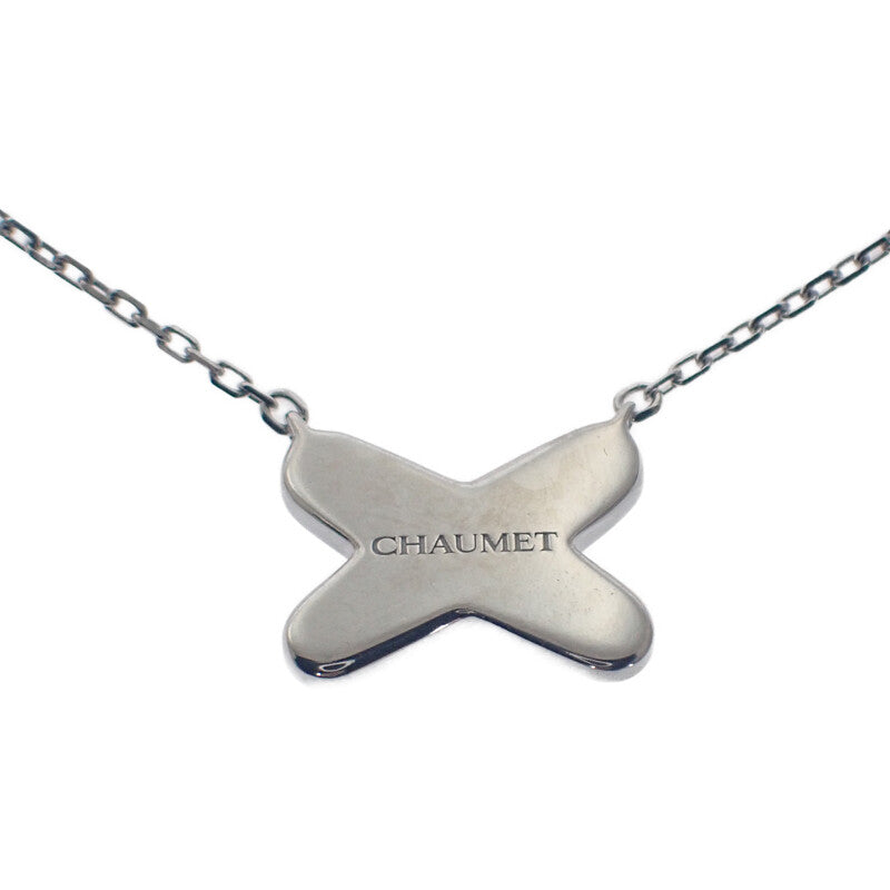 ショーメ Chaumet ジュ ドゥ リアン 83219 ネックレス K18ホワイトゴールド ダイヤモンド レディース【中古】【Aランク】