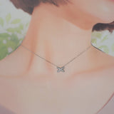 ショーメ Chaumet ジュ ドゥ リアン 83219 ネックレス K18ホワイトゴールド ダイヤモンド レディース【中古】【Aランク】