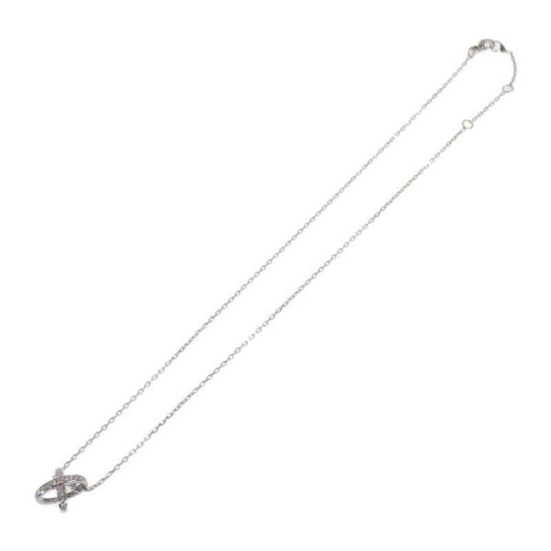 ショーメ Chaumet ジュ ドゥ リアン 82215 ネックレス K18ホワイトゴールド ダイヤモンド レディース【中古】【Aランク】