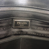 プラダ PRADA ビジネス 2VE3689Z2F0216 ブリーフケース 2WAYバッグ サフィアーノ ネイビー メンズ【中古】【Aランク】