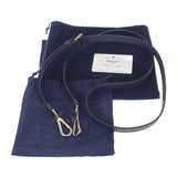 プラダ PRADA ビジネス 2VE3689Z2F0216 ブリーフケース 2WAYバッグ サフィアーノ ネイビー メンズ【中古】【Aランク】