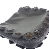 ボッテガヴェネタ BOTTEGA VENETA ループショルダーバッグ ハンドバッグ レザー ブラック レディース【中古】【ABランク】