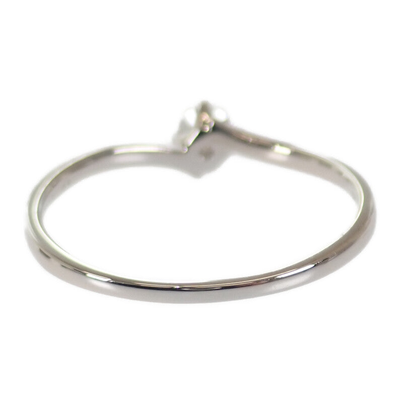 【中古】Milluflora ミルフローラ リング Pt900プラチナ 13号 ダイヤモンド レディース【Aランク】