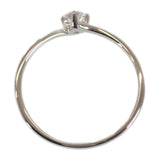 【中古】Milluflora ミルフローラ リング Pt900プラチナ 13号 ダイヤモンド レディース【Aランク】