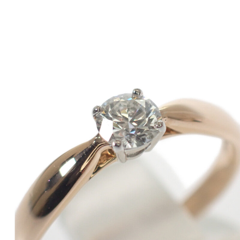 ティファニー TIFFANY&Co. ハーモニー 8号 リング K18ピンクゴールド Pt950プラチナ ダイヤモンド レディース【中古】【Aランク】