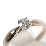 ティファニー TIFFANY&Co. ハーモニー 8号 リング K18ピンクゴールド Pt950プラチナ ダイヤモンド レディース【中古】【Aランク】