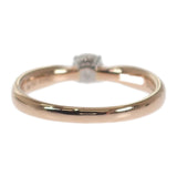 ティファニー TIFFANY&Co. ハーモニー 8号 リング K18ピンクゴールド Pt950プラチナ ダイヤモンド レディース【中古】【Aランク】